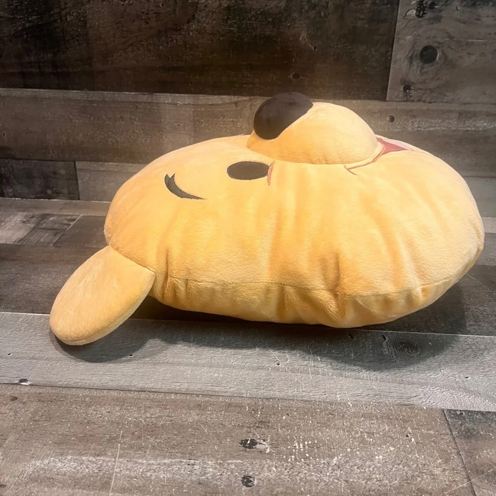 Disney Store Winnie the Pooh Plush Decorative Pillow Yellow Character Cushion - Picture 6 of 7